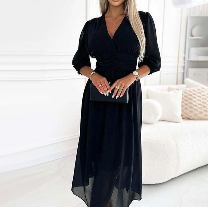 Abigail | Seidiges Leichtes Chiffon Kleid